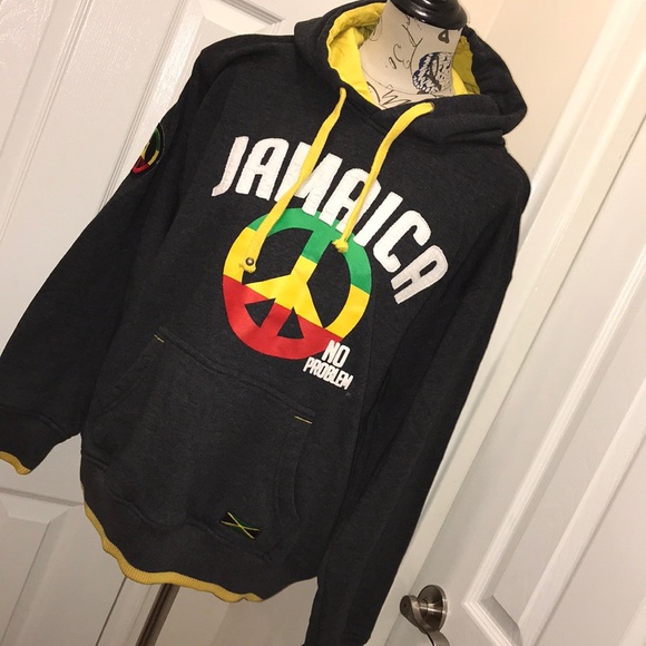 Tops - Jamaica pullover Hoodie.